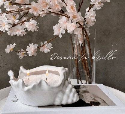 LoBella Sand Candle – 650g - Unscented +30 PABILOS GRATIS