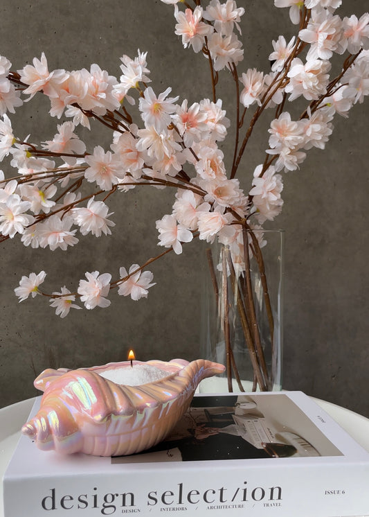 Envase para vela "Pink Coral"